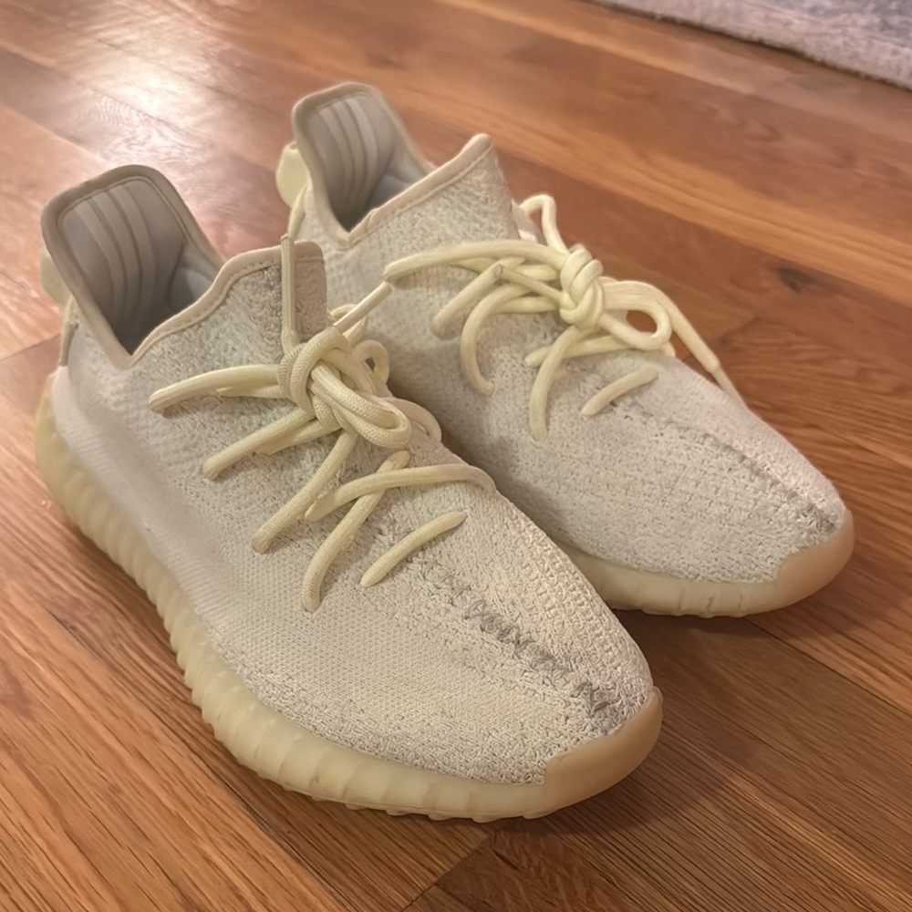 Yeezy Butter Yellow Sneakers